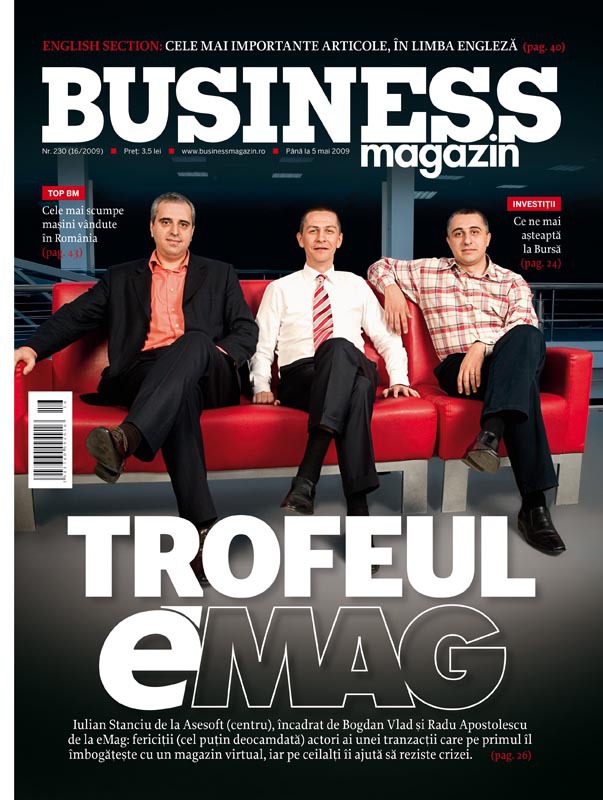 Business Magazin, în 2009 - Culisele celei mai mari tranzactii din peisajul online românesc