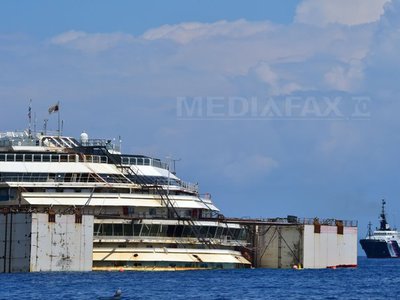 Mormântul scufundat. Imagini din interiorul epavei Costa Concordia