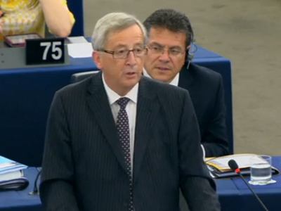 Jean-Claude Juncker a fost votat președintele Comisiei Europene