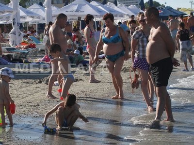 Asociația Litoral: Aproximativ 95.000 de turiști pe litoralul românesc, în weekend-ul trecut