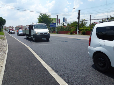 O nouă bandă a DN 1A, deschisă circulației de CNADNR, în urma lucrărilor de lărgire a drumului