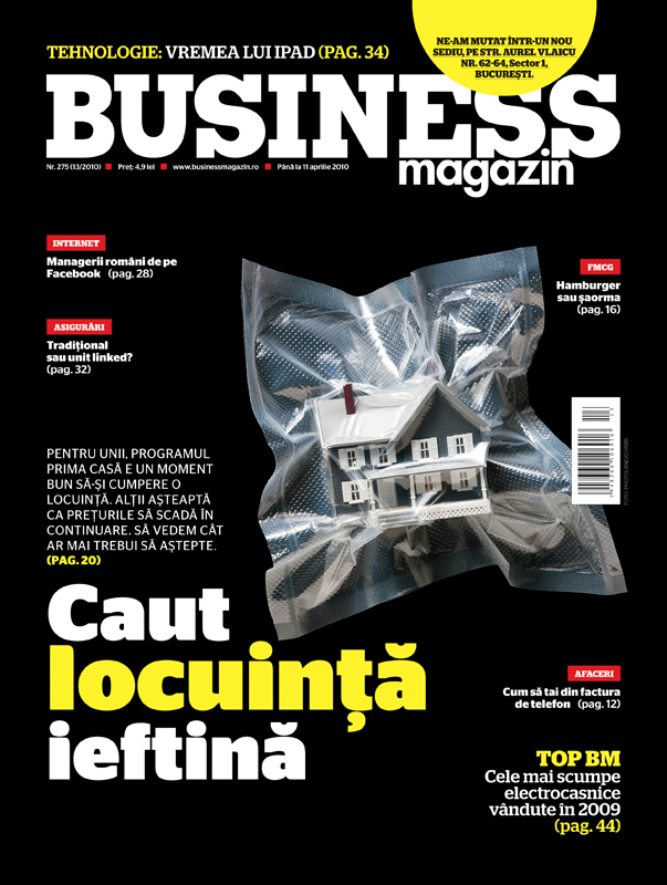 Business Magazin, în 2010 - Zeci de mii de români prind gustul programului "Prima Casă" și își amanetează viitorul