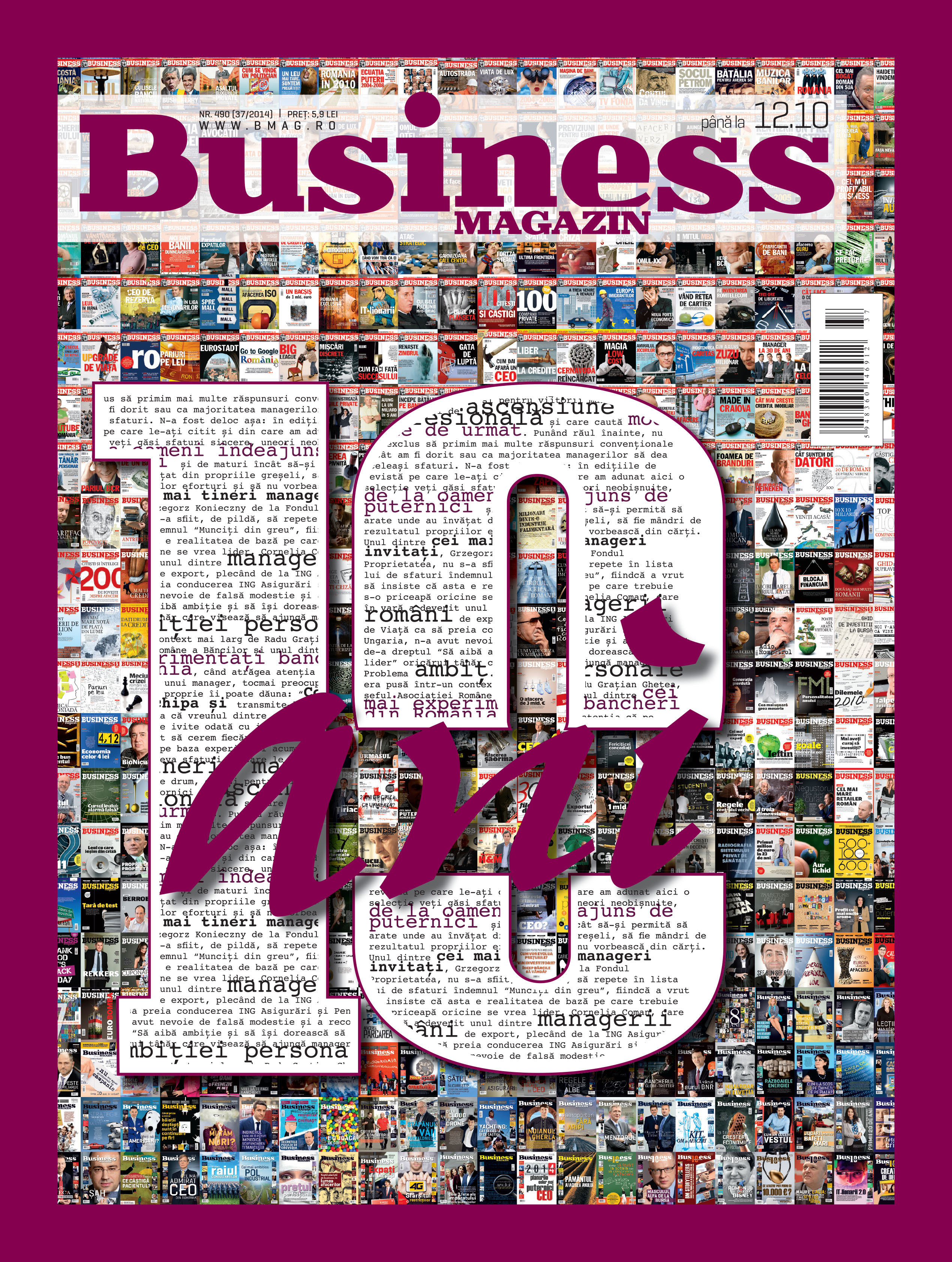 Business Magazin împlinește ZECE ANI. Istoria celei mai importante reviste de business din România