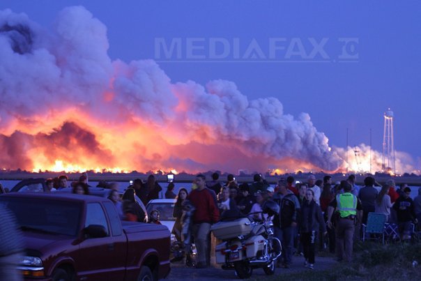 Sute de milioane de dolari s-au pierdut într-o secundă. O rachetă NASA a explodat la decolare