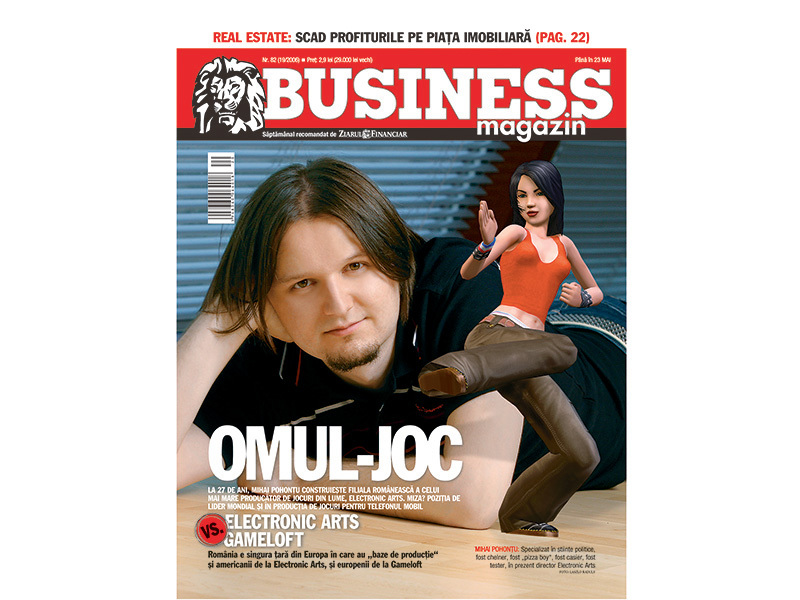 În 2006 Business Magazin îl prezenta pe Mihai Pohonțu. Astăzi, el este vicepreședinte al Disney Interactive
