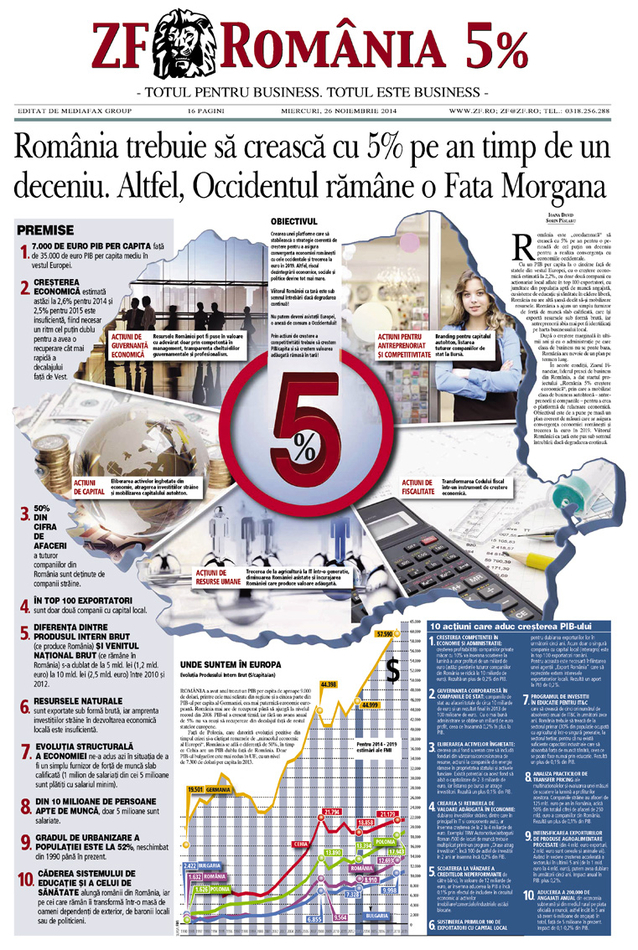 ZF a lansat primul atlas economic al României
