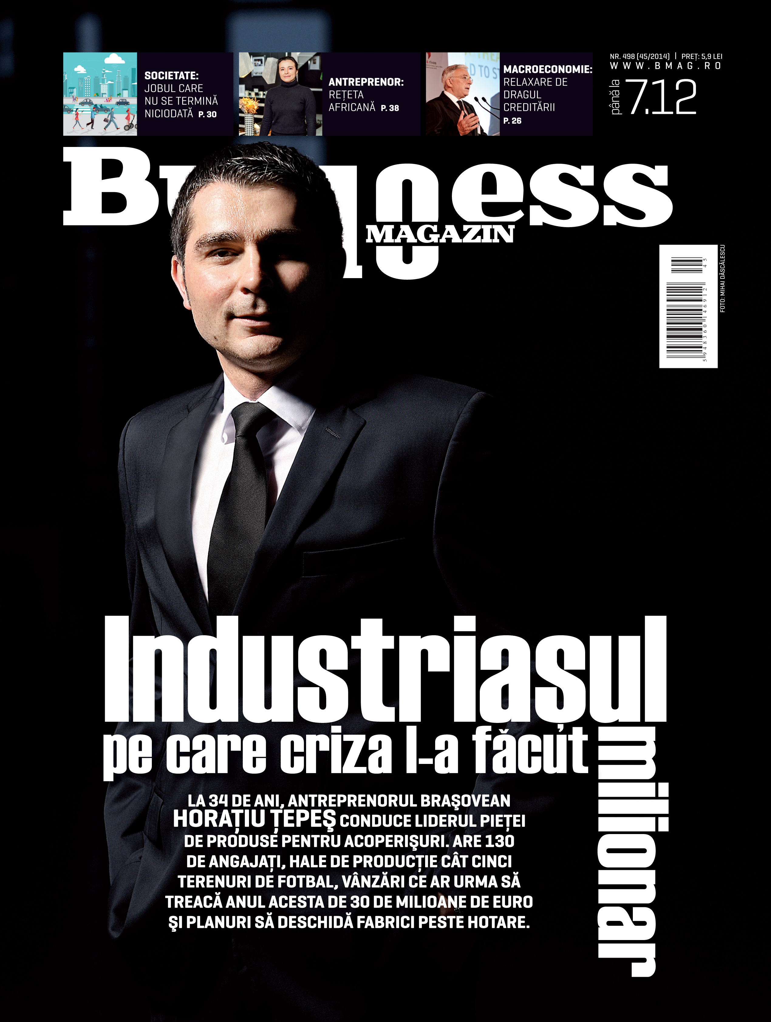 Citește în noul număr Business Magazin din 1 decembrie 2014
