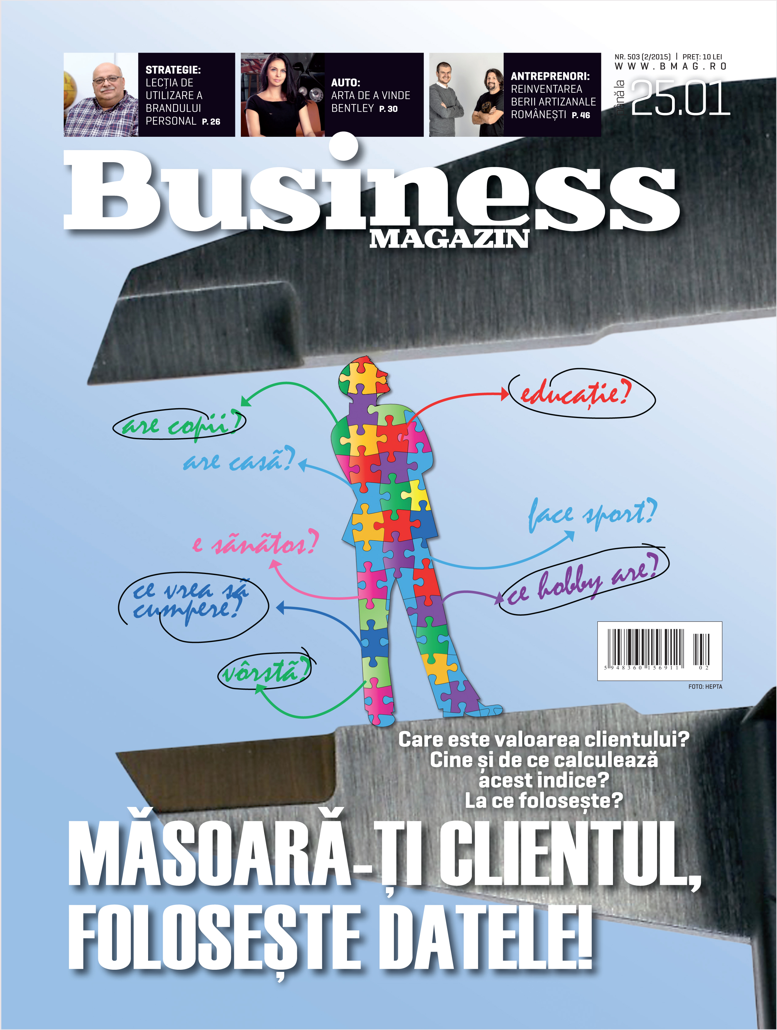 Citește în noul număr Business Magazin din 19 ianuarie 2015