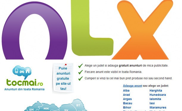 Site-ul tocmai.ro se desființează din aprilie, anunțurile se mută pe olx.ro