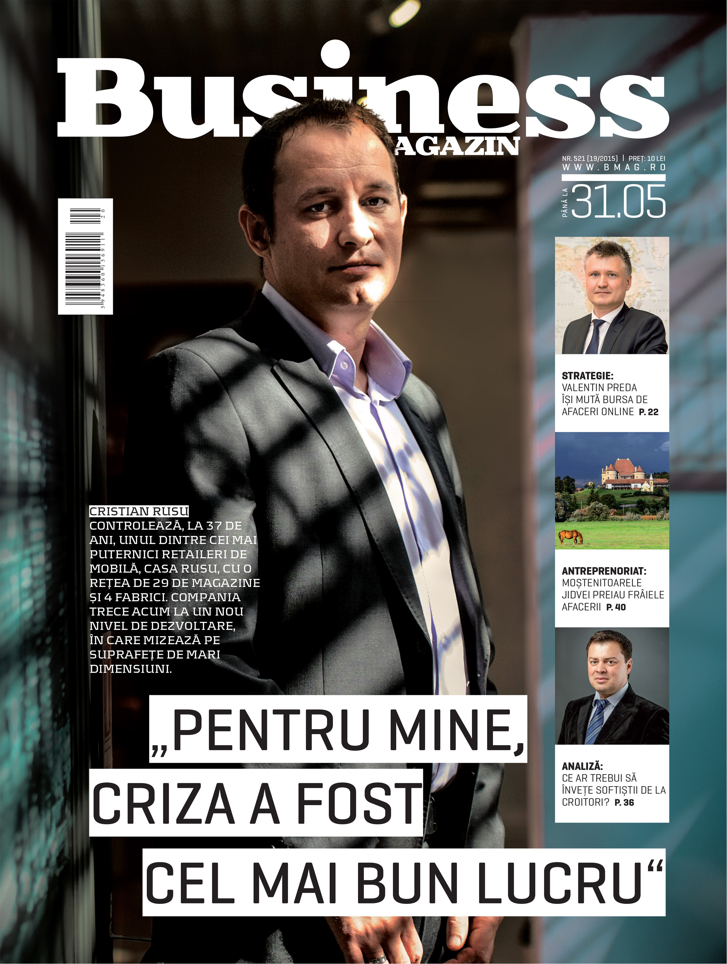 Citește în noul număr Business Magazin din 25 mai 2015