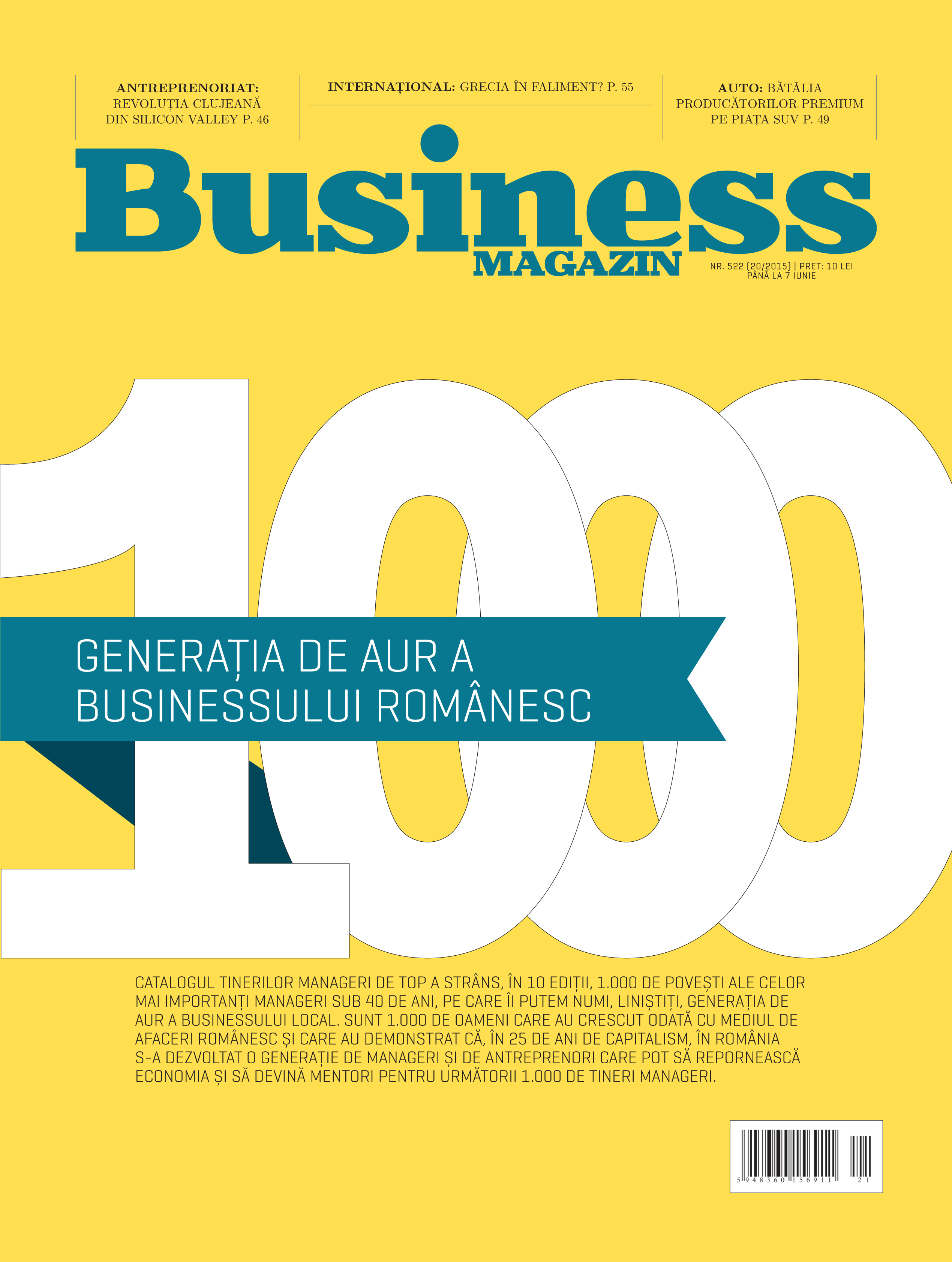 Citește în noul număr Business Magazin din 1 iunie 2015