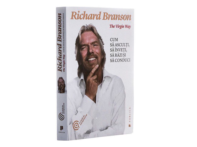 Carte: Richard Branson vorbește despre cum să devii un manager de top