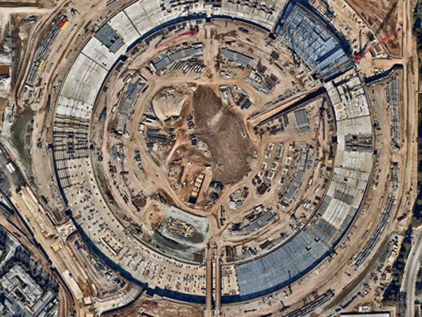 Noi IMAGINI aeriene cu viitorul campus APPLE: Cum aratã sediul de 5 miliarde de dolari - VIDEO + FOTO