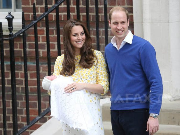 Primele imagini cu Printul George si Printesa Charlotte - FOTO