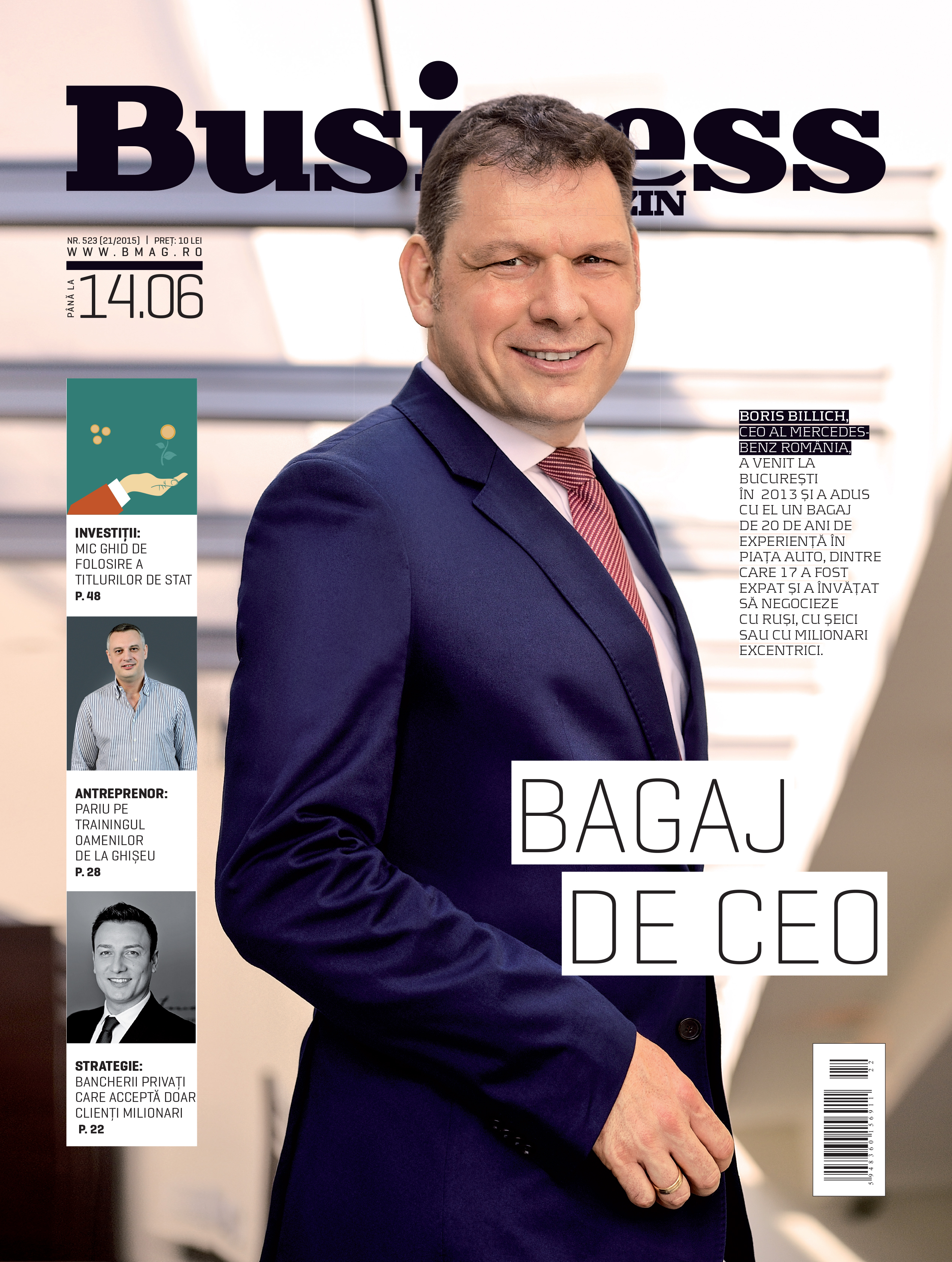 Citește în noul număr Business Magazin din 8 iunie 2015