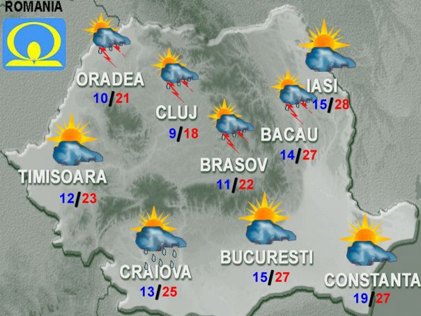 Anunț îngrijorător al meteorologilor. Prognoza meteo pentru weekend, pe litoral, la munte și la București