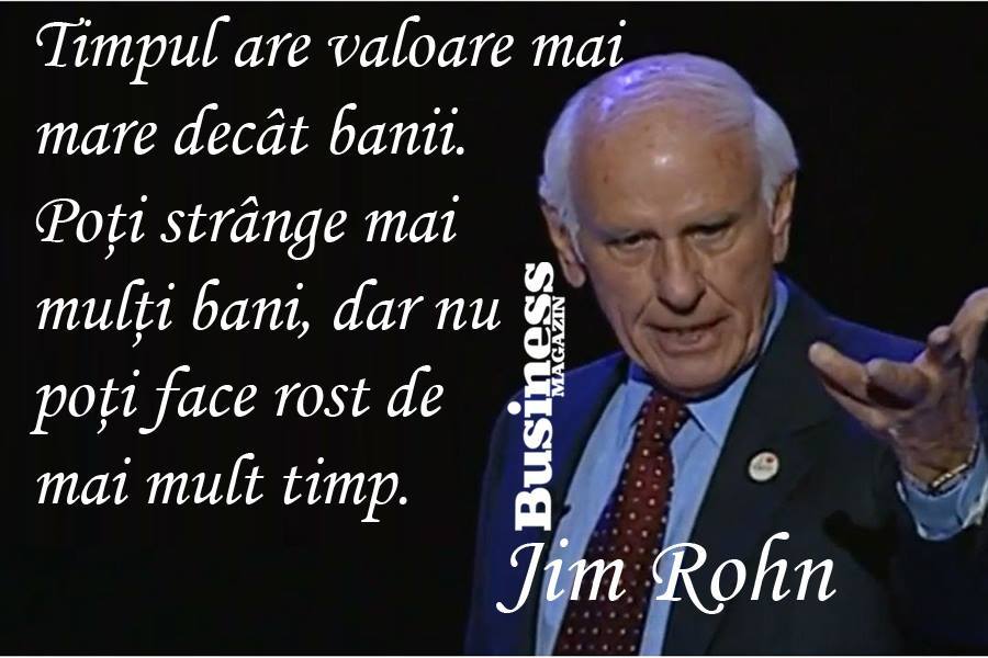 Citatul zilei: Jim Rohn