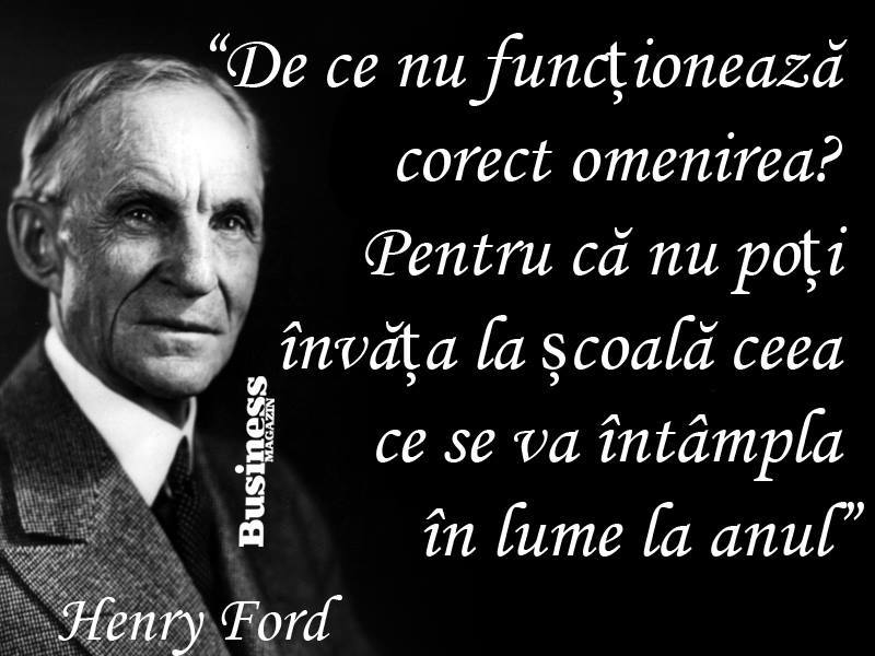 Citatul zilei: Henry Ford