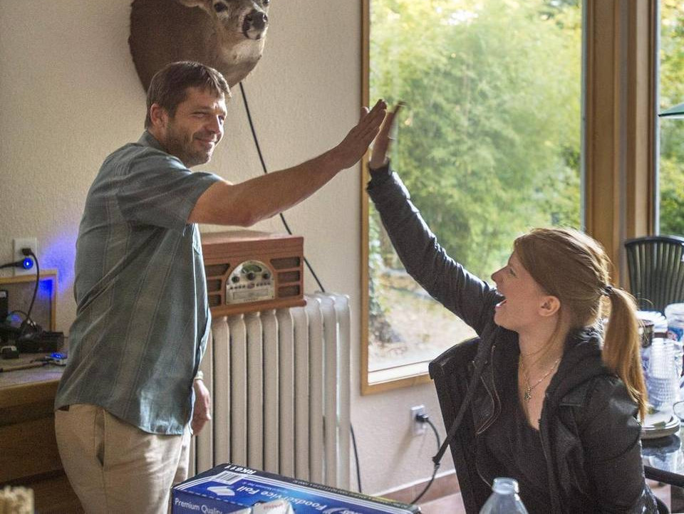 Bărbat aflat pe fugă dupa ce a spart o bancă, prins exact când s-au încheiat filmările peliculei în care juca