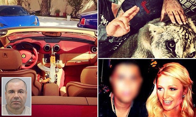 Cum trăiesc copiii celui mai căutat infractor din lume: mașini de lux și mitraliere, selfie-uri cu Paris Hilton și lei drept animale de companie