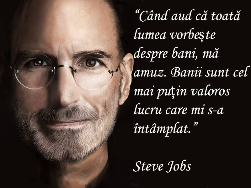 Citatul zilei: Steve Jobs