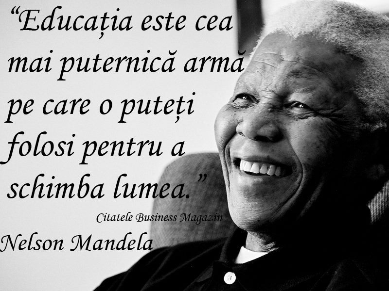 Citatul zilei: Nelson Mandela