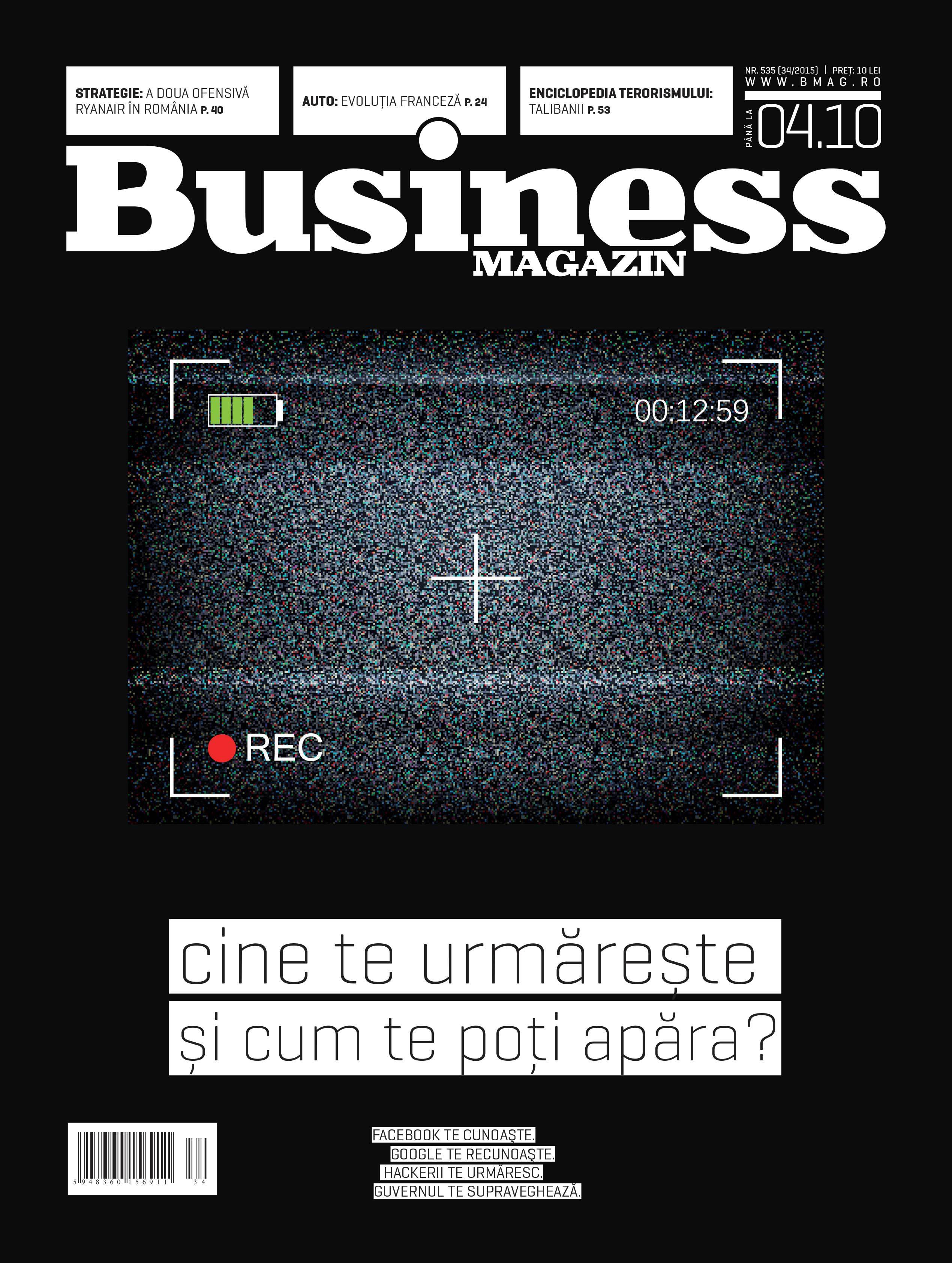 Citește în noul număr Business Magazin din 28 septembrie 2015