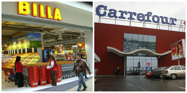Tranzacția ANULUI în retail: Carrefour este pe ultima sută să cumpere Billa într-o tranzacție de 100 mil. euro