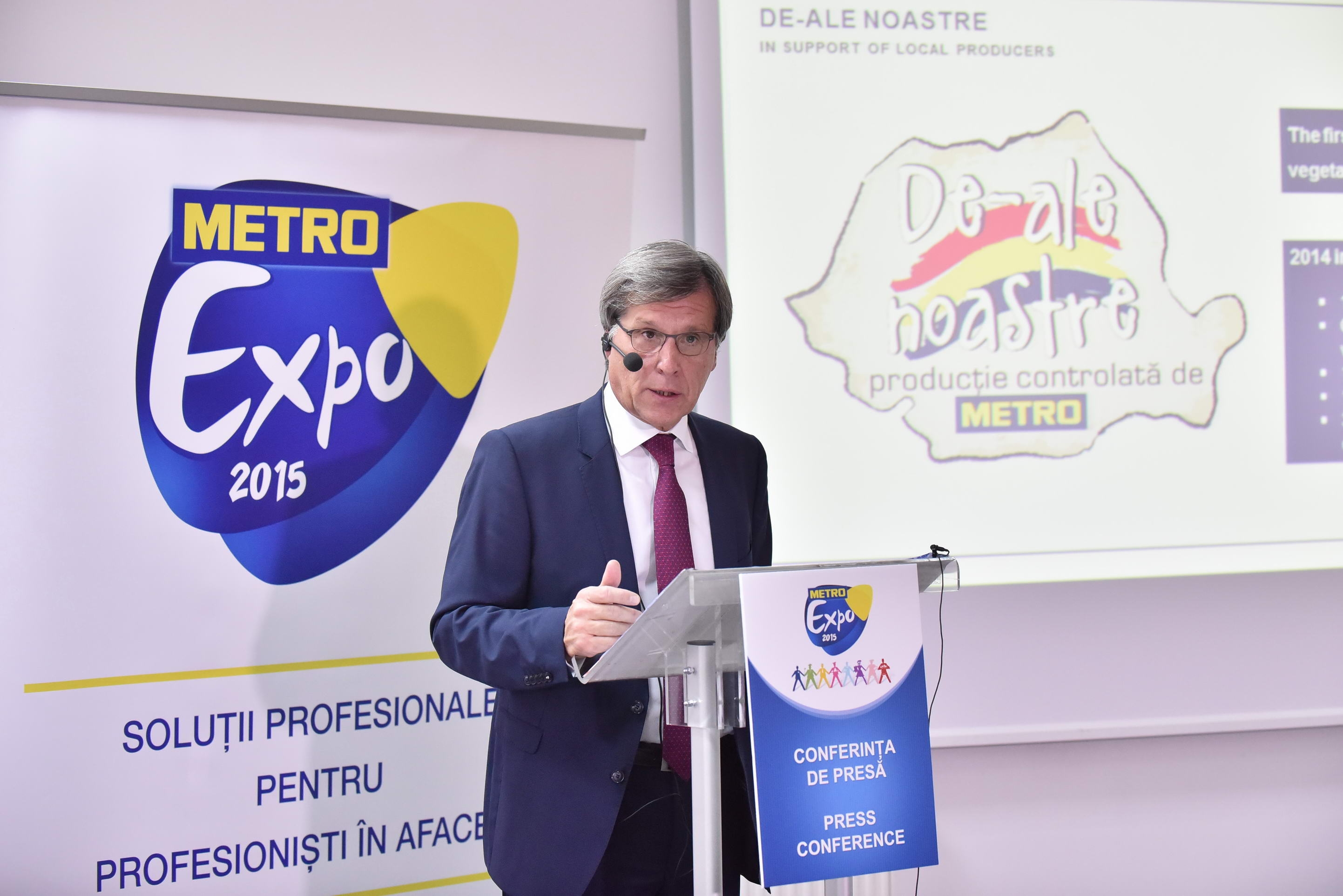 Metro relanseză conceptul La Doi Pași, prezentat la Metro Expo. Comerciantul german vrea să tripleze numărul de magazine afiliate La Doi Pași
