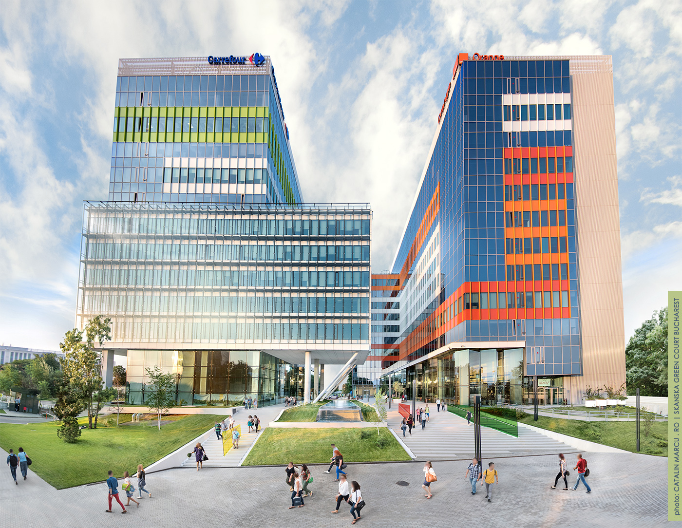 Skanska a inaugurat cea de-a doua clădire din Green Court Bucharest, o investiție de 35 de milioane de euro