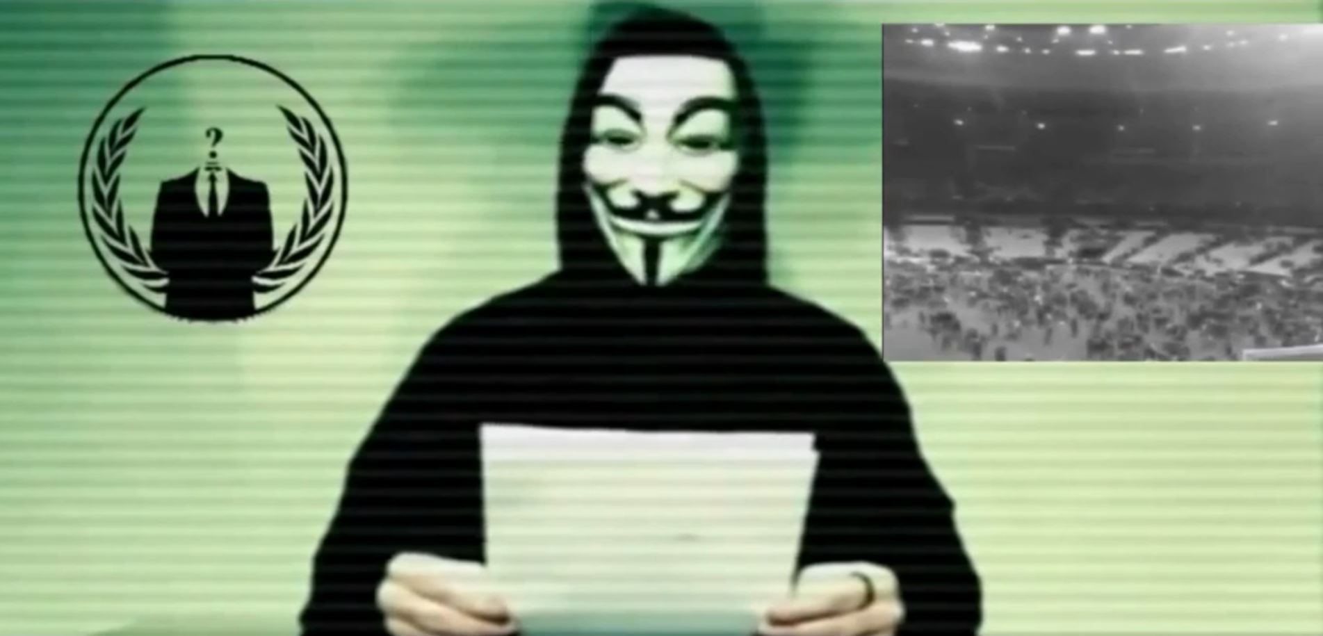 Anonymous a declarat război Statului Islamic după atacurile de la Paris
