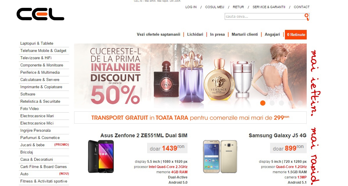 Black Friday 2015: Oferta CEL.ro