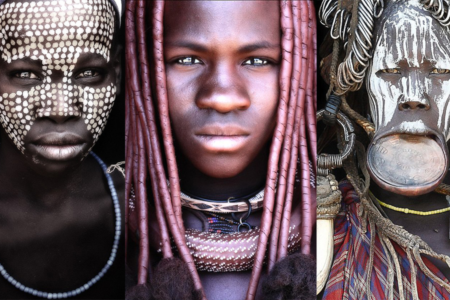 Imagini incredibile surprinse de un fotograf care a petrecut șapte ani alături de triburile africane