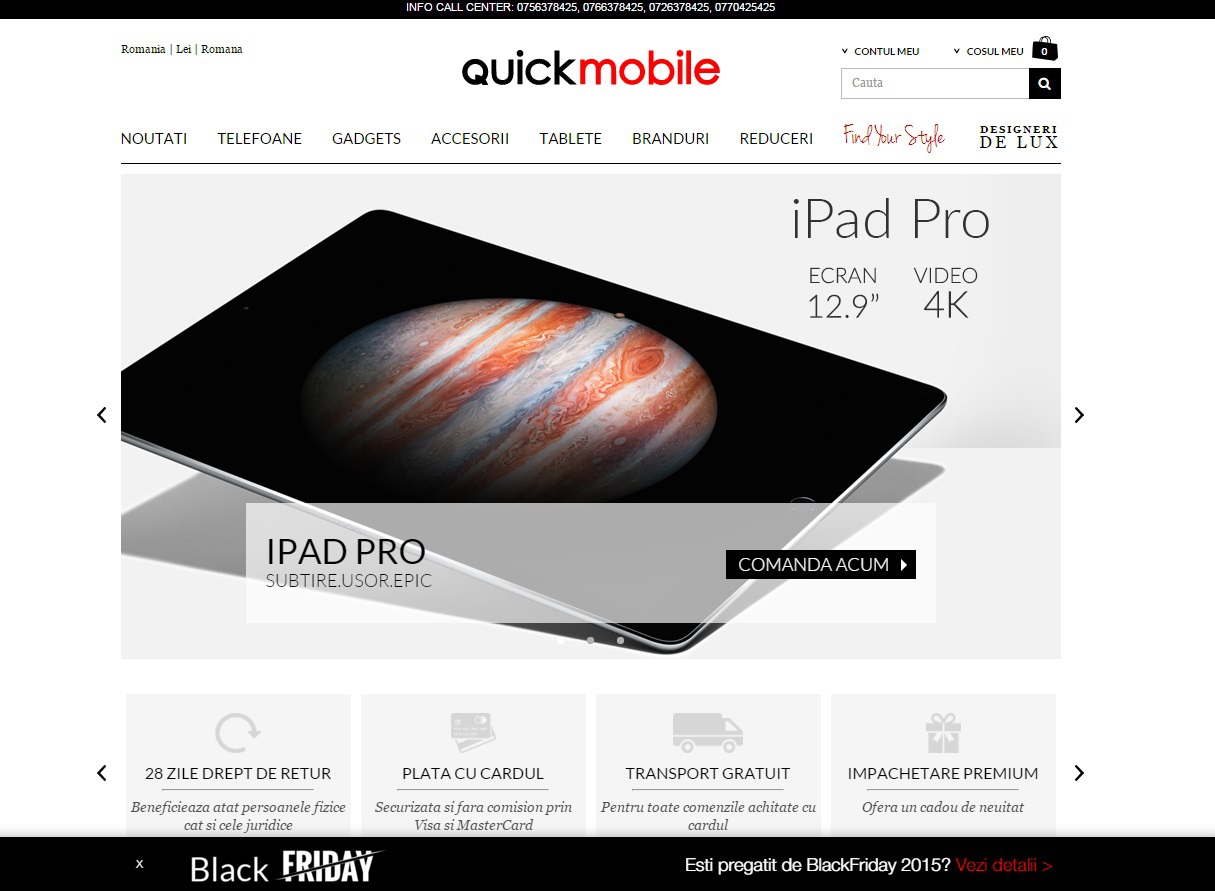 QuickMobile oferă reduceri de până la 80% de Black Friday