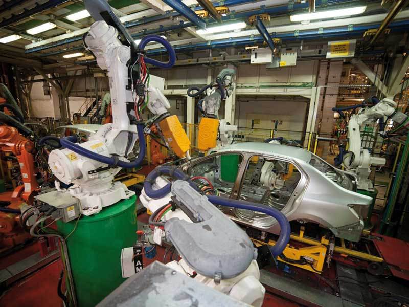 Robotizarea de la Dacia