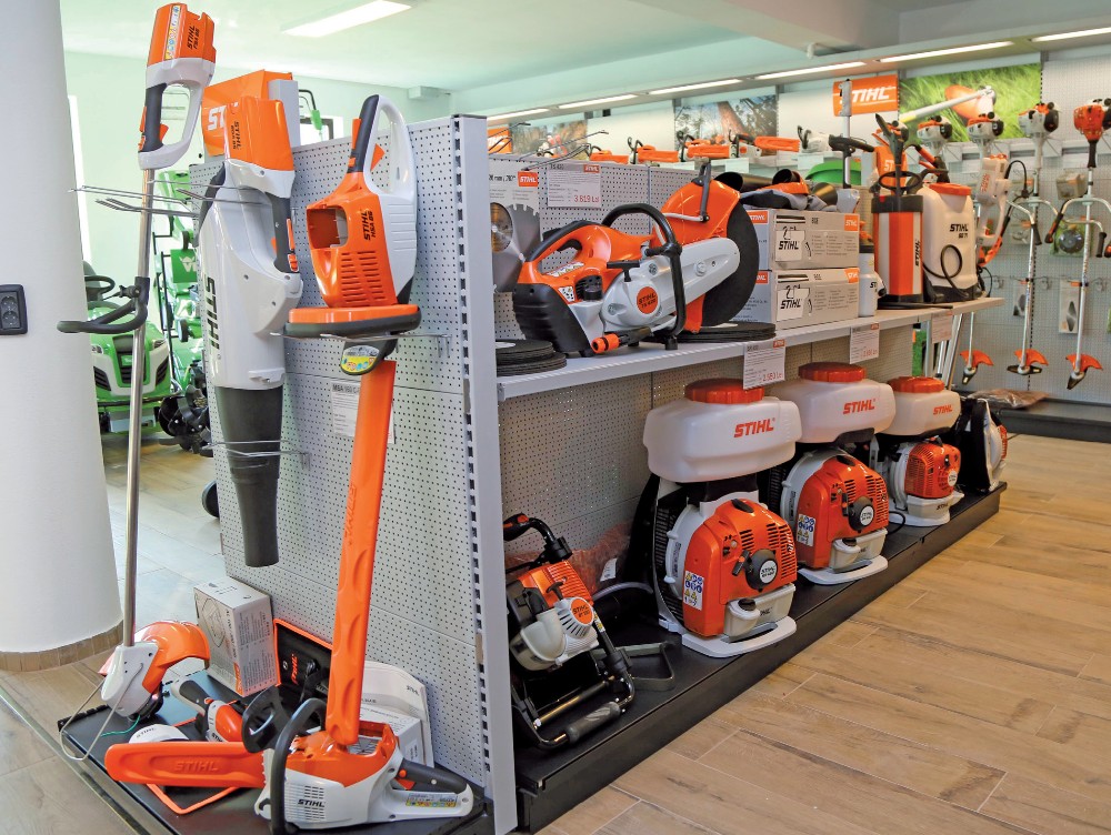 Noul concept de magazin Stihl