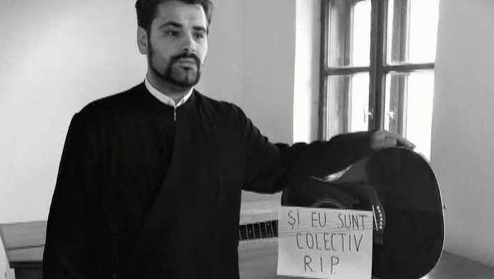 Un preot din Covasna este cântăreț rock și blogger. Cum se împarte între biserică, chitară și calculator VIDEO
