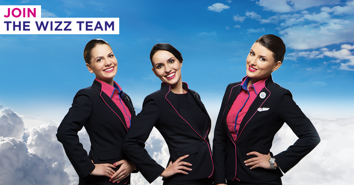 Wizz Air face angajări. Ce trebuie să știi ca să lucrezi pentru operatorul low-cost