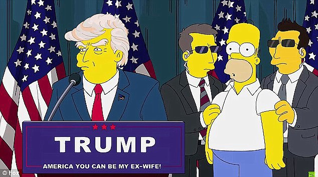 Familia Simpson a prezis candidatura lui Donald Trump acum 16 ani - VIDEO