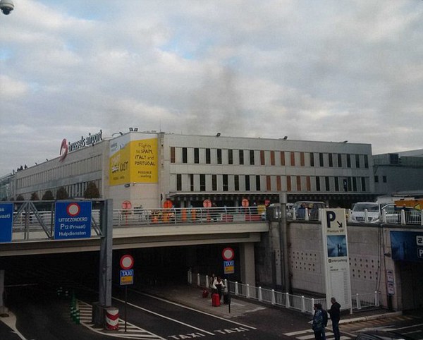 Imagini și clipuri ce surprind momentele de groază de la Bruxelles, redate pe Twitter