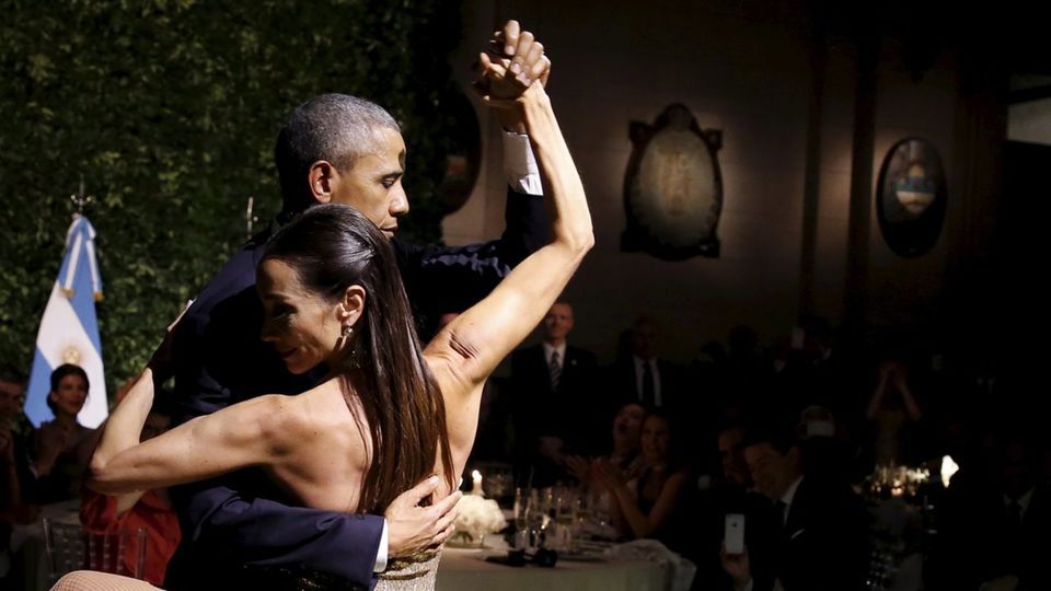 Tango prezidențial. Barrack și Michelle Obama au dansat tango în capitala Argentinei - VIDEO