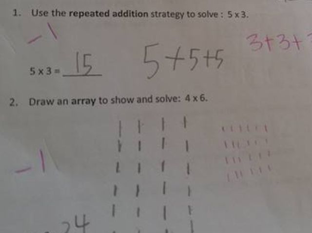 Cum se calculează 5 X 3? Răspunsul corect al unui elev la această simplă operație matematică a avut urmări neașteptate - FOTO