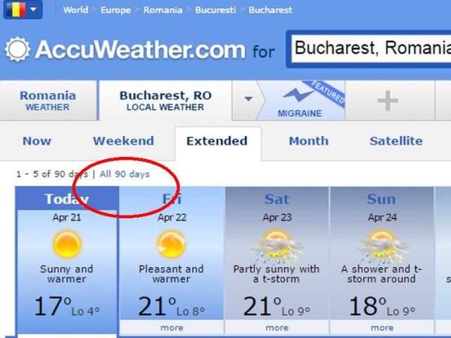 O decizie luată pentru noi de AccuWeather, aplicația meteo pe care o folosim foarte mulți, a indignat meteorologii - FOTO+VIDEO