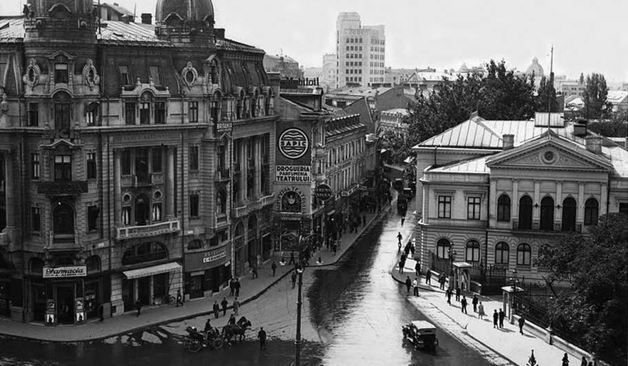 București în perioada interbelică - imagini din secolul trecut