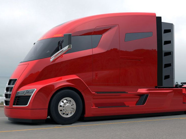 Nikola One, camionul cu motor hibrid capabil să parcurgă distanțe de până la 2000 km fără a fi realimentat - FOTO