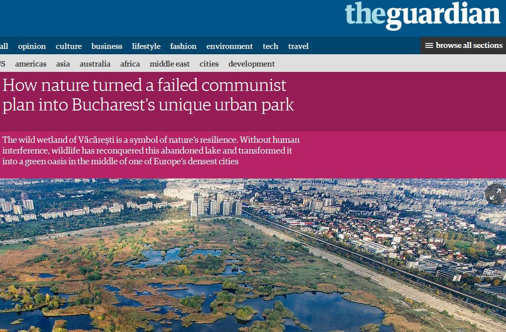 The Guardian: Natura a transformat un eșec al comuniștilor într-un loc unic în Europa