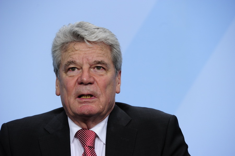 Președintele Germaniei, Joachim Gauck, se întâlnește luni cu premierul și cu președintele Iohannis