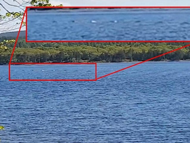 Nessie, celebrul monstru din lac, filmat. Imagini incredibile