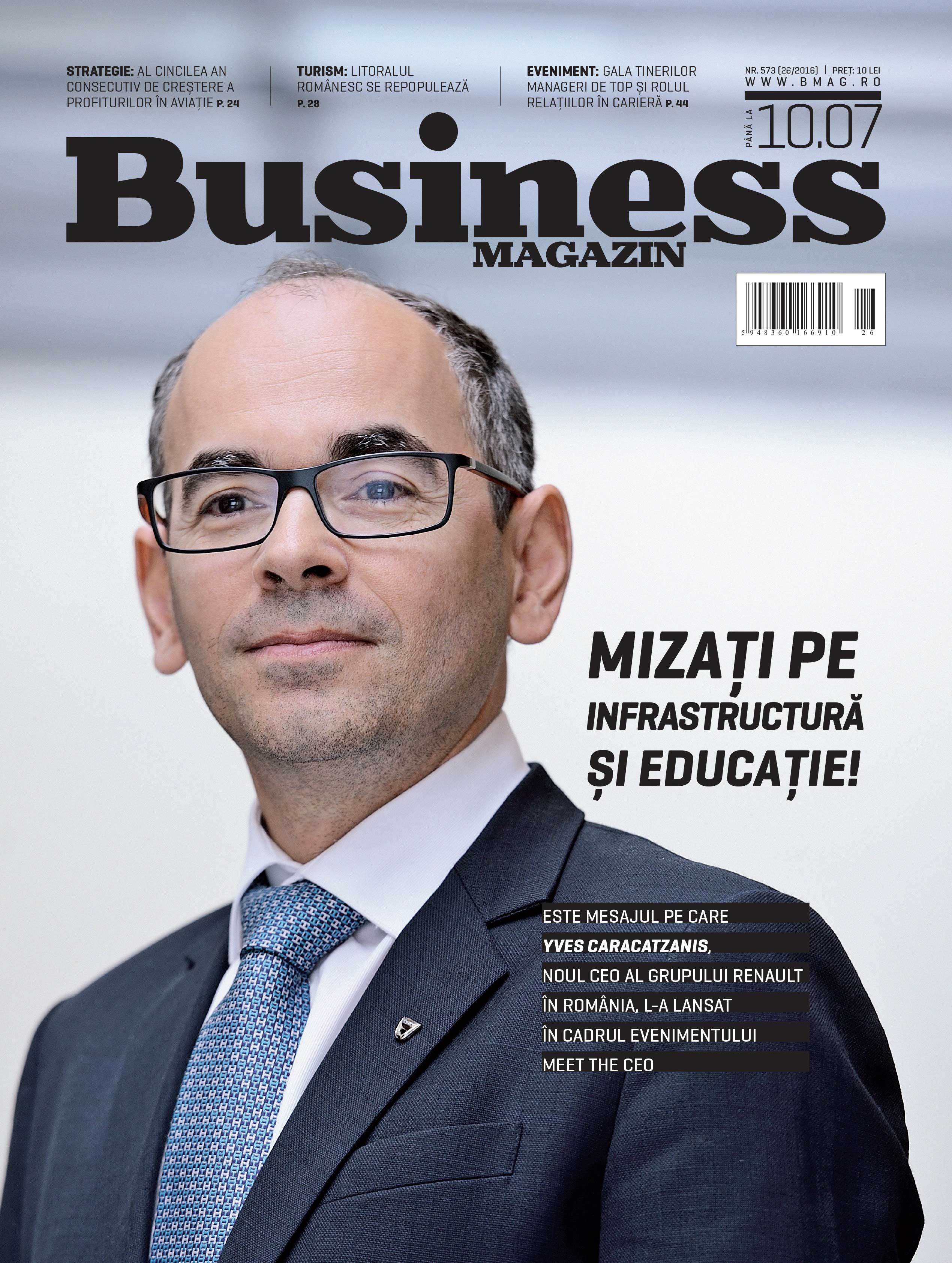 Citește în noul număr Business Magazin din 4 iulie 2016