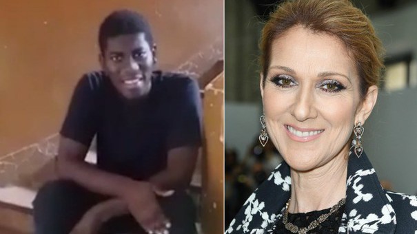 Un tânăr din Gabon, copleșit de aprecieri, după ce Celine Dion a distribuit un cover de-al lui - VIDEO